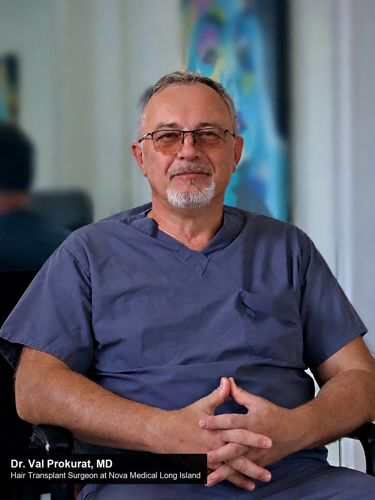 Dr. Val Prokurat, MD, hair transplant surgeon in Long Island